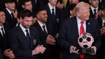 Trump Sambut Lionel Messi dan Inter Miami di Gedung Putih