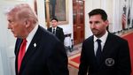 Trump Sambut Lionel Messi dan Inter Miami di Gedung Putih