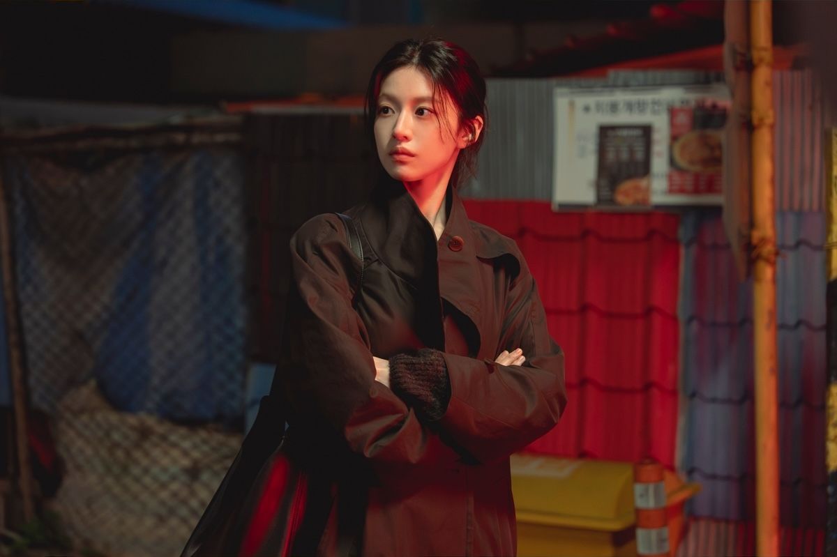 Adegan dalam drama Korea terbaru JTBC 2026 We Are All Trying Here.