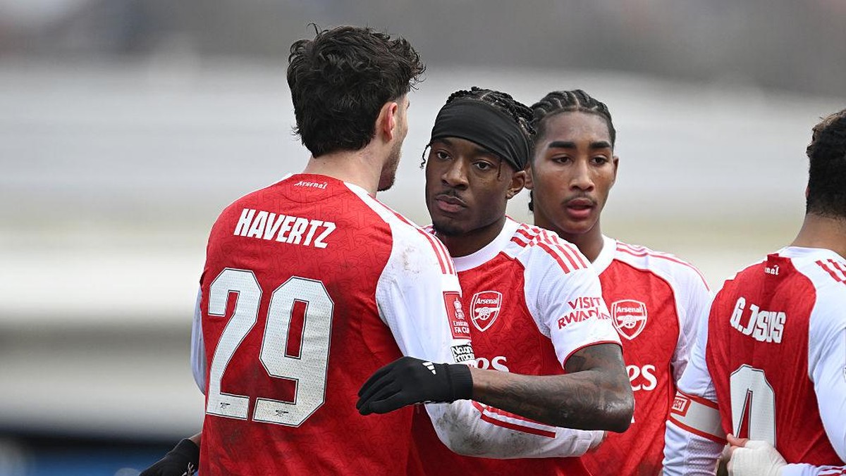 PSG vs Arsenal dinilai sama kuat, peluang  juaranya 50-50. (Foto: Stuart MacFarlane/Arsenal FC via Getty Images)