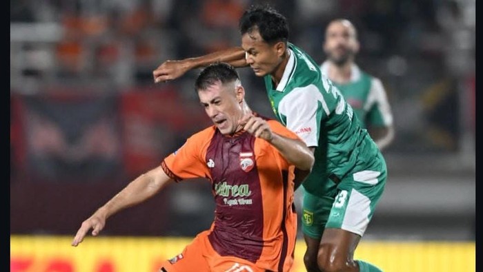Borneo FC vs Persebaya di Stadion Segiri, 7 Maret 2026.