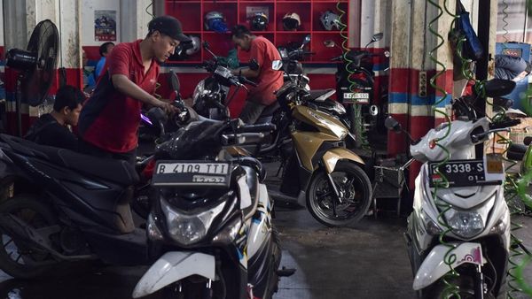Jasa Servis Motor Meledak Jelang Arus Mudik, Bengkel Tangani 200 Unit Per Hari
