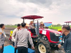 Tanam Jagung Serentak di Ogan Ilir, Kapolri Sebut Hasil Panen Dibeli Bulog