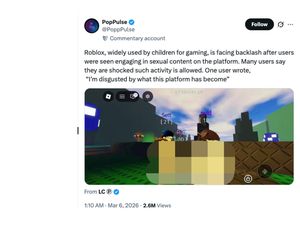 Video Threesome Avatar Roblox Viral, Orang Tua Ramai Protes