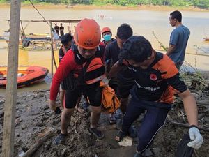 Pria Muba Ditemukan Tewas Tenggelam di Sungai Musi