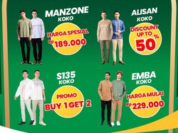 Lebaran Sebentar Lagi, Baju Koko di Transmart Full Day Sale Diskon Gede!