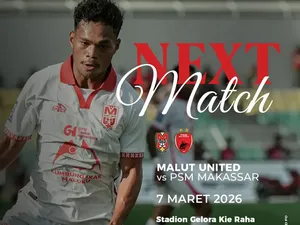 Jadwal Malut United Vs PSM Makassar: Kapan, Jam Berapa dan Tayang di Mana?