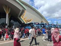 335 Mahasiswa Mudik Gratis Bareng UMY, Rute Terjauh hingga Palembang