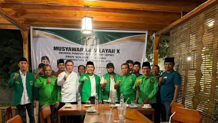 Muswil DPW PPP Sulawesi Tengah di Palu Berjalan Lancar