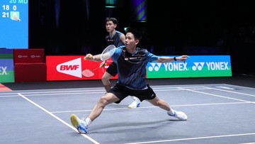 Raymond/Joaquin Mundur dari Singapore Open 2026