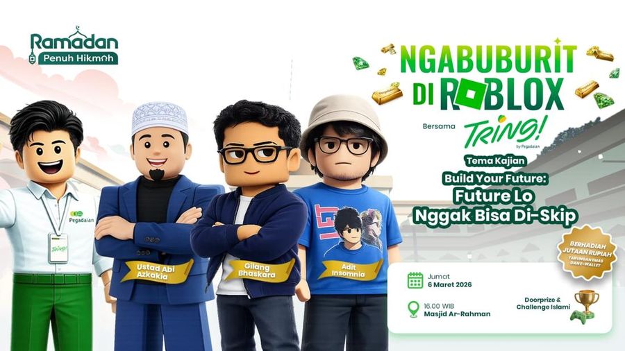 Kajian Ramadan Roblox bersama Pegadaian: Build Your Future: Ramadhan Sebagai Fondasi Masa Depan