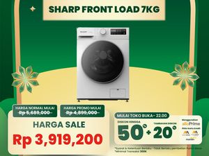 Mesin Cuci Front Load 7KG Hanya Rp 4 Jutaan di Transmart Full Day Sale