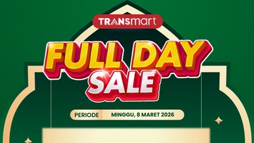 Berita dari Detik Finance: Transmart Full Day Sale Besok Datang Lagi! Nikmati Hujan Diskon 50% + 20%