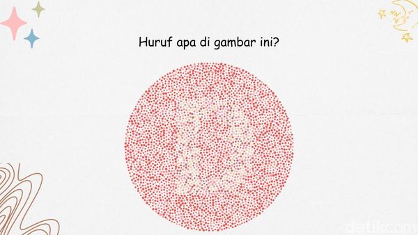 Tes Buta Warna Buat Si Mata Jeli, Bisa Lihat Huruf Apa yang Sembunyi?