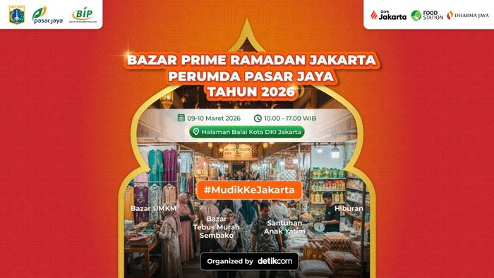 Perumda Pasar Jaya Gelar Bazar Prime Ramadan di Balai Kota Jakarta