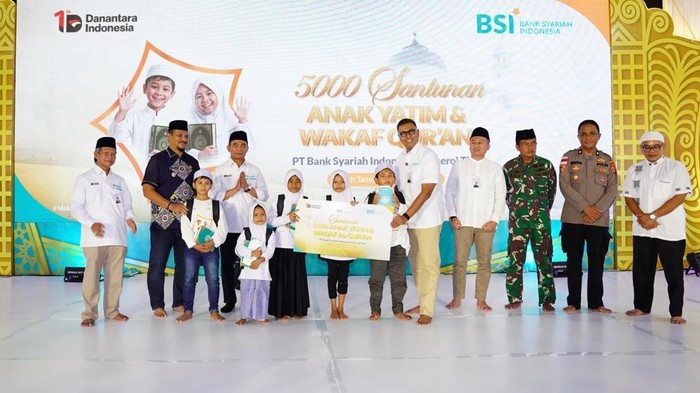 BSI Berbagi 5.000 Anak Yatim Seluruh Indonesia