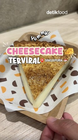 Video Cicip Cheesecake Harga Rp 300.000 yang Viral di Singapura