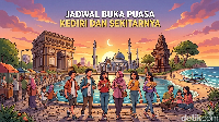 Jadwal Buka Puasa Kediri dan Sekitarnya Hari Ini 16 Maret 2026