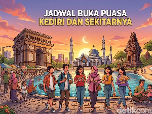 Jadwal Buka Puasa Kediri dan Sekitarnya Hari Ini 12 Maret 2026