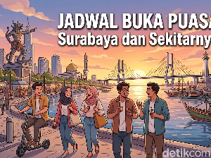 Jadwal Buka Puasa Surabaya dan Sekitarnya Hari Ini 15 Maret 2026