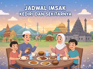 Jadwal Imsak Kediri dan Sekitarnya Kamis 12 Maret 2026