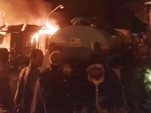 Rumah-Pasar Darurat Ngawen Blora Terbakar, Kerugian Capai Miliaran Rupiah