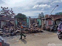 Kondisi Terkini Pasar Darurat Ngawen Blora Usai Terbakar