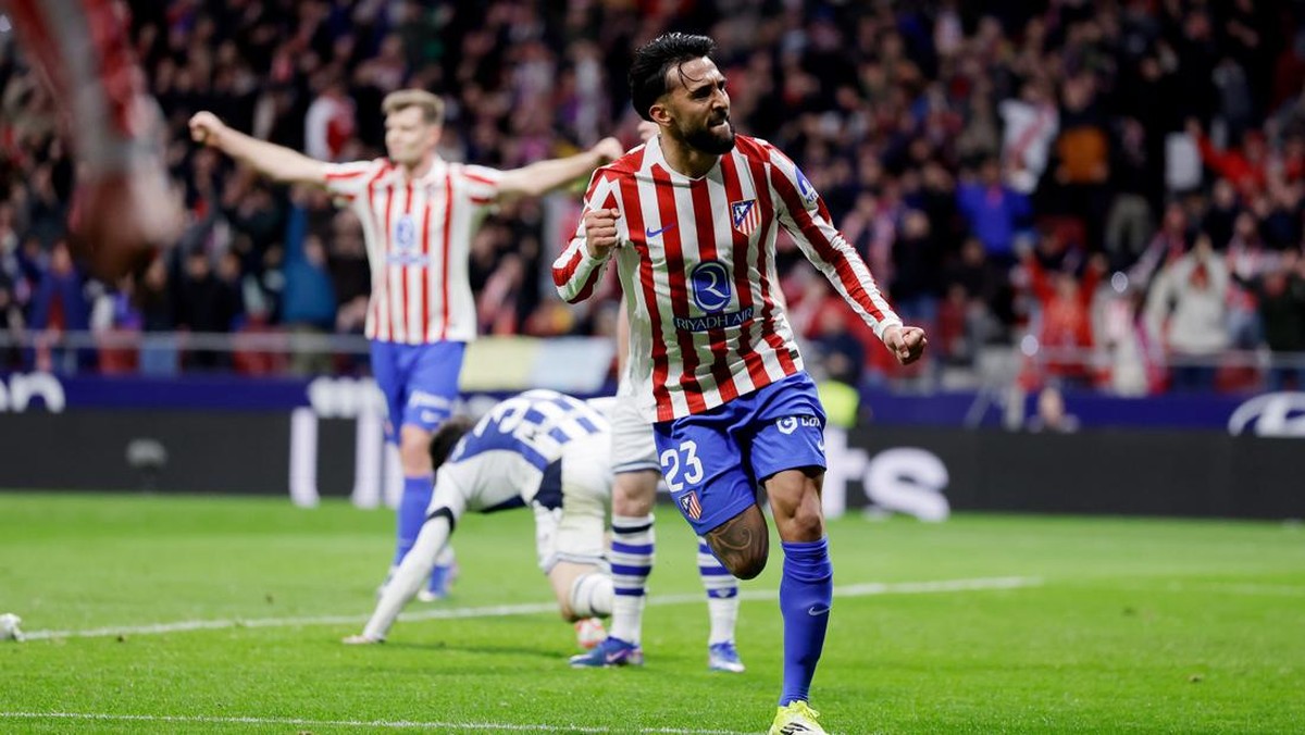 Hasil Atletico Madrid vs Real Sociedad. (Foto: Getty Images/Soccrates Images)