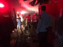 Kios di Batubulan Dilalap Api, Kerugian Rp 30 juta