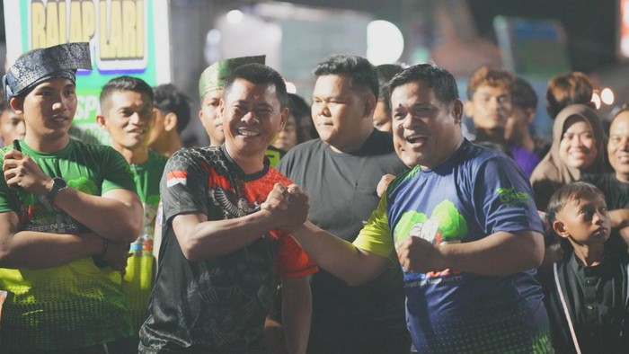 Fun Night Run di Meranti Mengajak Masyarakat Bergaya Sehat