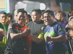 Ramaikan Fun Night Run Polres Meranti, Kapolres: Polri Sahabat Masyarakat