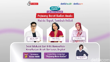 Health Corner: Peluncuran Kampanye Pejuang Berat Badan Anak