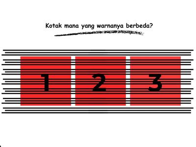 Uji Ketelitian Mata, Bisa Temukan Objek yang Warnanya Beda Tipis?