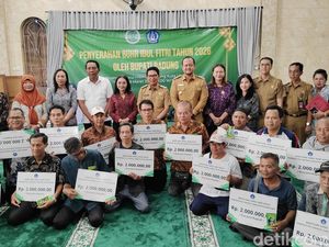 Jelang Idul Fitri, 6.518 Warga Muslim di Badung Terima Bansos Rp 2 Juta