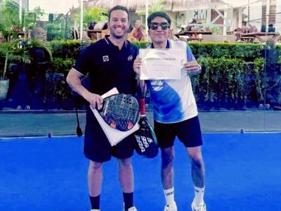 Desta Bukan Sembarang Pelatih Padel, Sudah Bersertifikat dari Spanyol