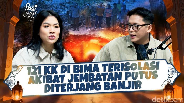 Video: 121 KK di Bima Terisolasi Akibat Jembatan Putus Diterjang Banjir