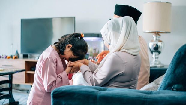 ilustrasi silaturahmi lebaran