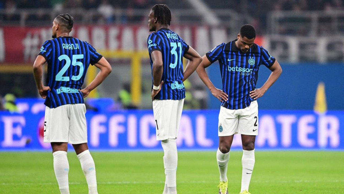 Inter Milan dikalahkan AC Milan 0-1 dalam lanjutan Serie A (Foto: REUTERS/Daniele Mascolo)