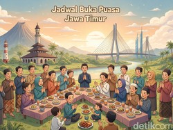 Jadwal Buka Puasa Jawa Timur Hari Ini 9 Maret 2026