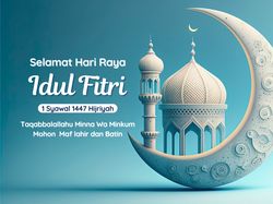 25 Ucapan Selamat Hari Raya Idul Fitri 2026 yang Bisa Dibagikan di WhatsApp