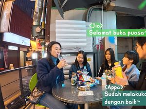 Seru! Kimbab Family Ngabuburit hingga Buka Puasa di Korea