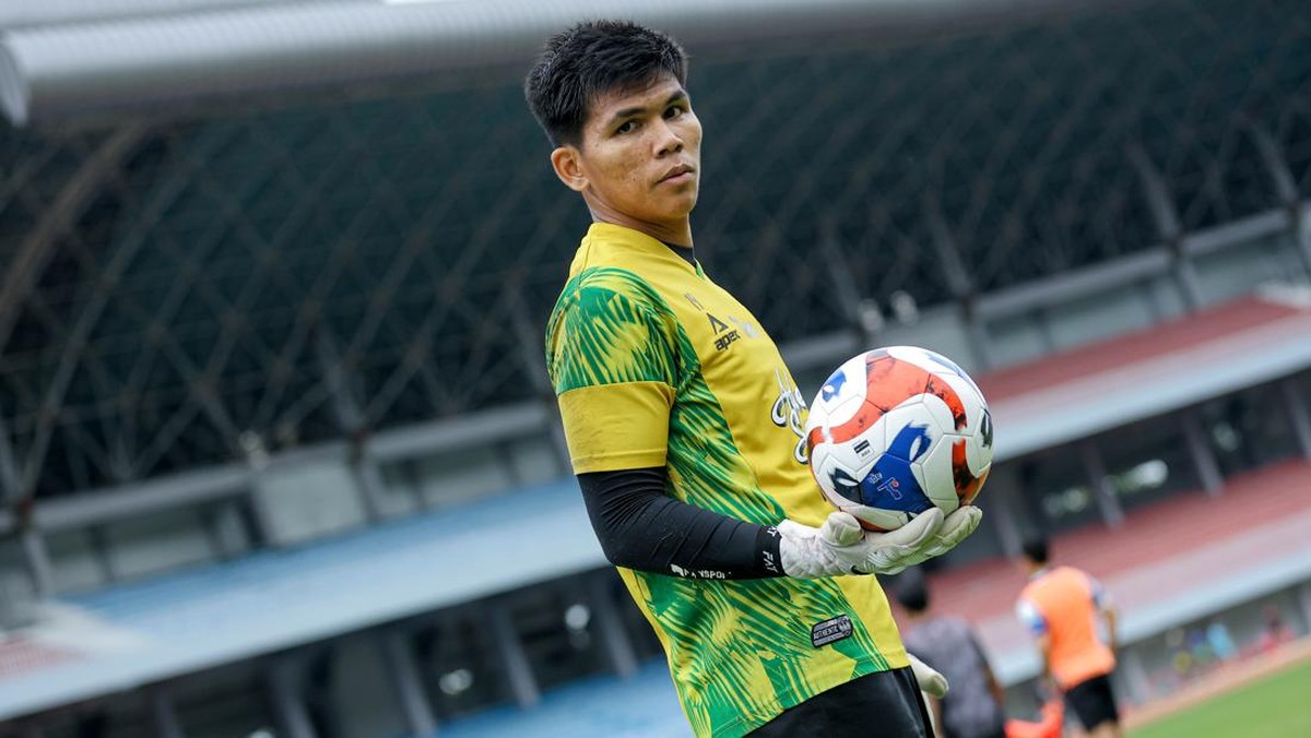 Kiper PSIM Yogyakarta, Cahya Supriadi, mendapat panggilan ke Timnas Indonesia. (Foto: dok. PSIM Jogja)