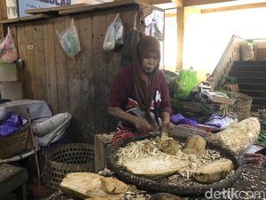 Harga Gori di Pasar Beringharjo Ngegas Jelang Lebaran