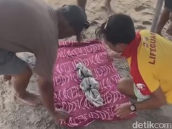Heboh Mayat Bayi Ditemukan Terdampar di Pantai Kuta