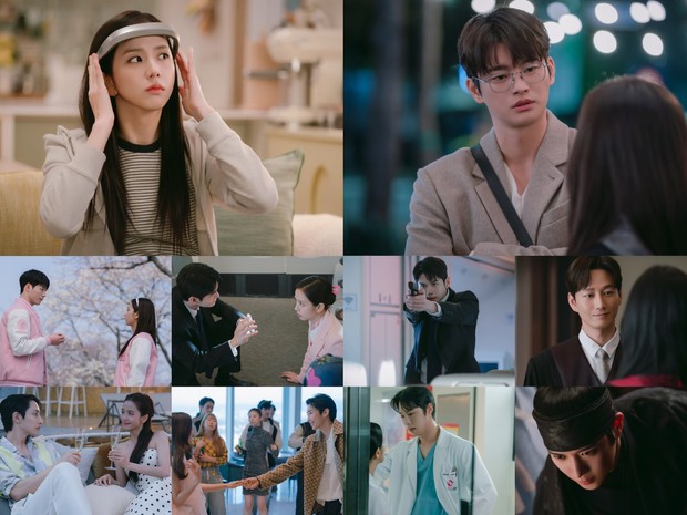 Potret pemeran drama 'Boyfriend on Demand'/ Foto: instagram.com/netflixkr Sederet aktor hingga idol mengisi dunia virtual dalam perangkat Monthly Issue Boyfriend yang akan mengajak Seo Mi Rae (Jisoo) merasakan pengalaman berkencan.