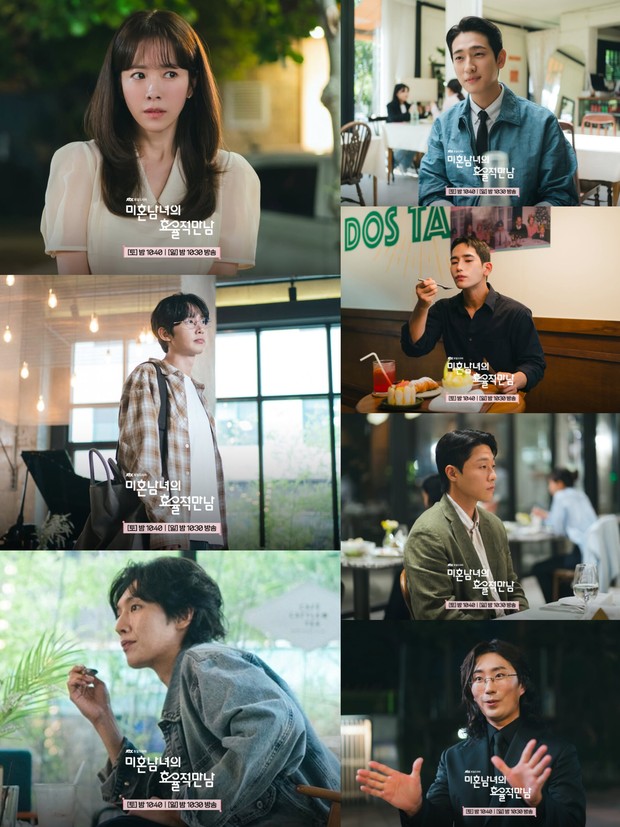 Potret pemeran drama 'The Practical Guide to Love'/ Foto: instagram.com/jtbcdrama Han Ji Min akan dihadapkan oleh pilihan penuh pertimbangan dalam menekuni perannya sebagai Lee Eui Young yang mencari jodoh. Ada beberapa aktor yang menunjukkan minat untuk mengikuti kencan buta dengannya di drama The Practical Guide to Love.