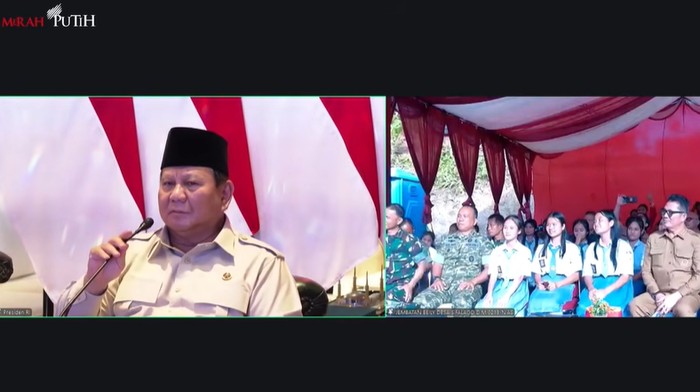 Prabowo Resmikan 218 Jembatan di Seluruh Wilayah