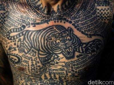 Festival Sak Yant: Saat Tato Dipercaya Memiliki Kekuatan Spiritual