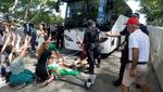 Aksi Demonstrasi Warnai Keberangkatan Tim Sepakbola Wanita Iran di Australia