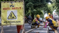 Pembenahan Jalan Nasional di Jalur Jakarta-Bogor Jelang Mudik Lebaran